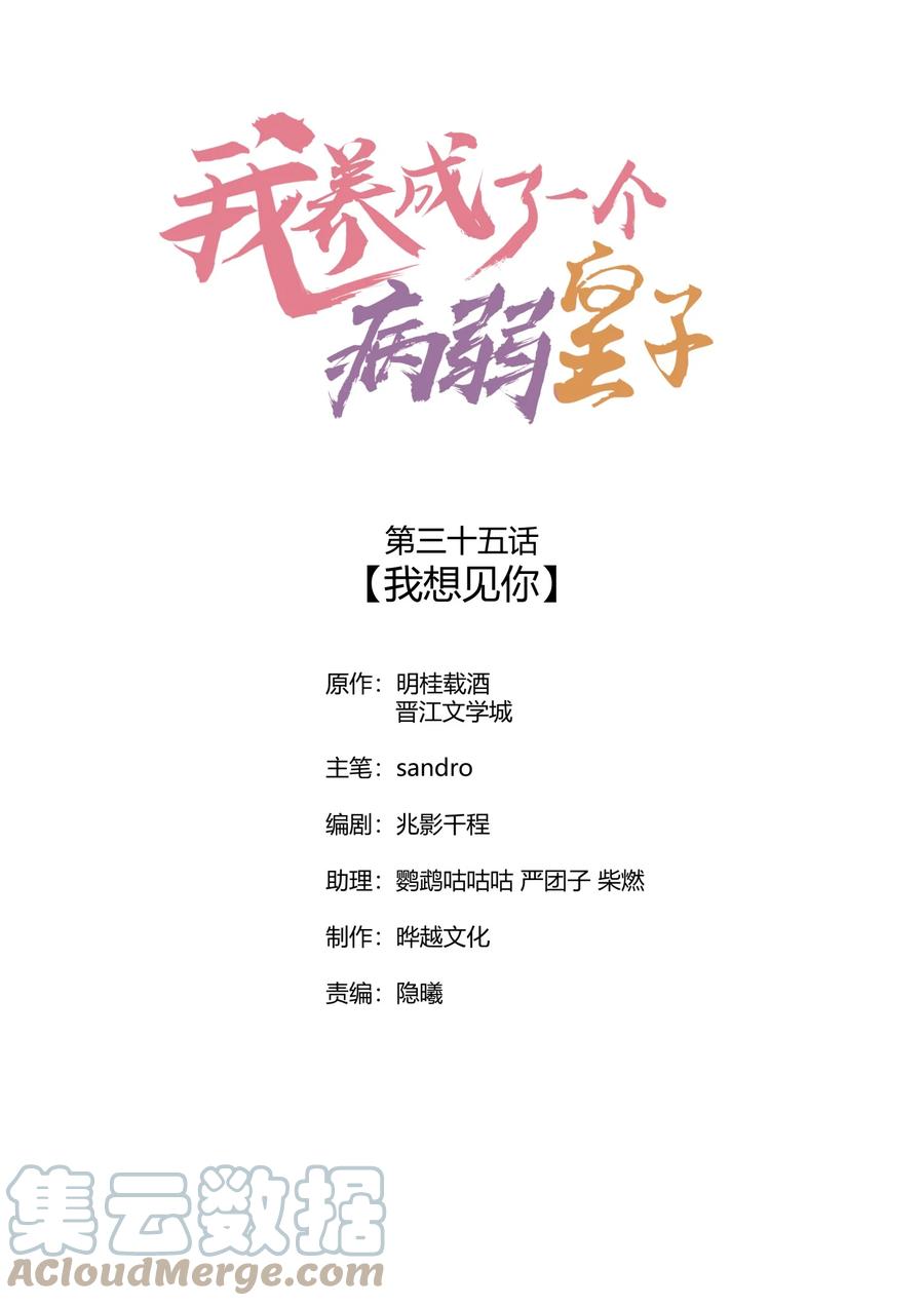 我养成了一个病弱皇子 035 我想见你 第1页