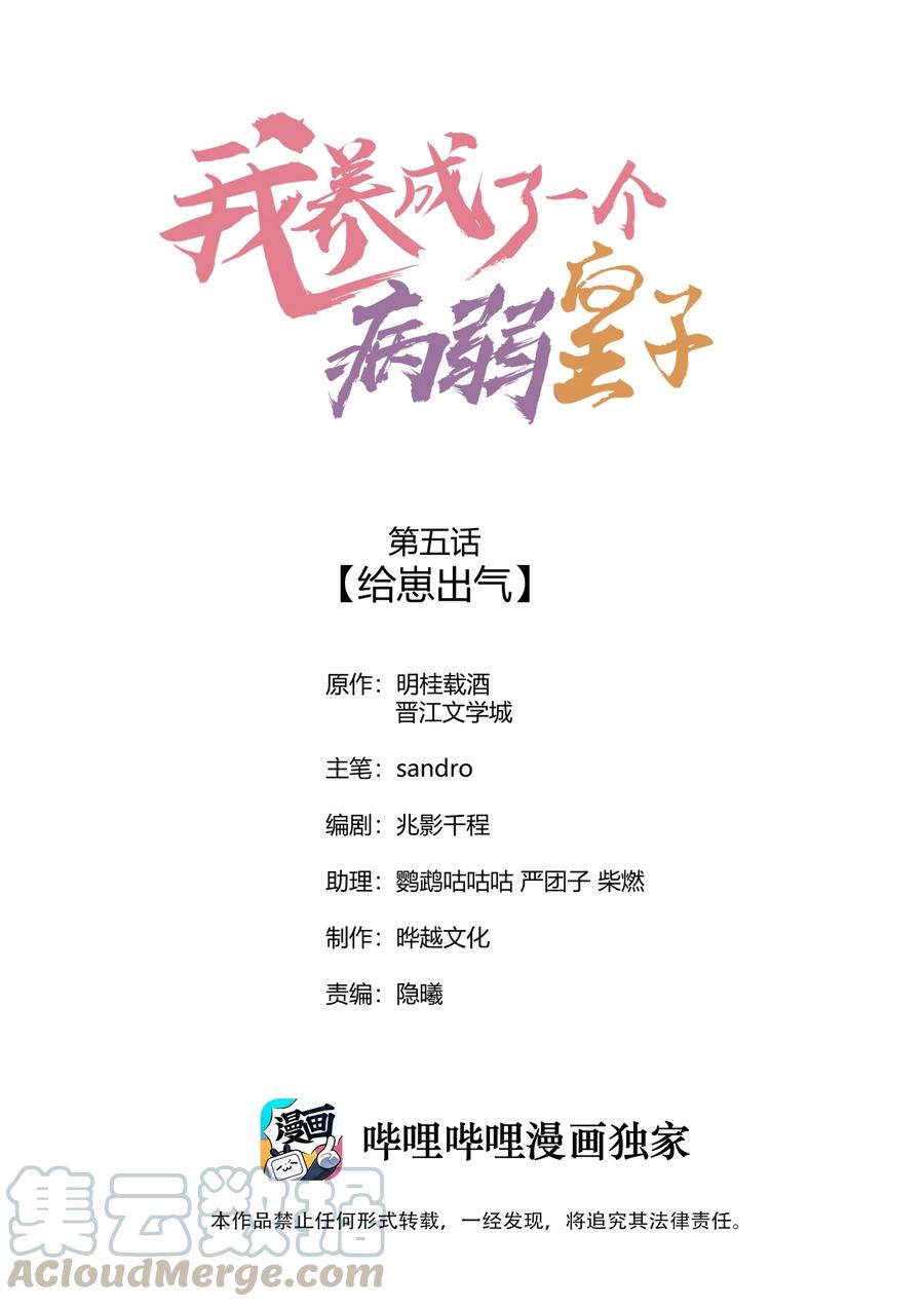 我养成了一个病弱皇子 005 给崽出气 第1页