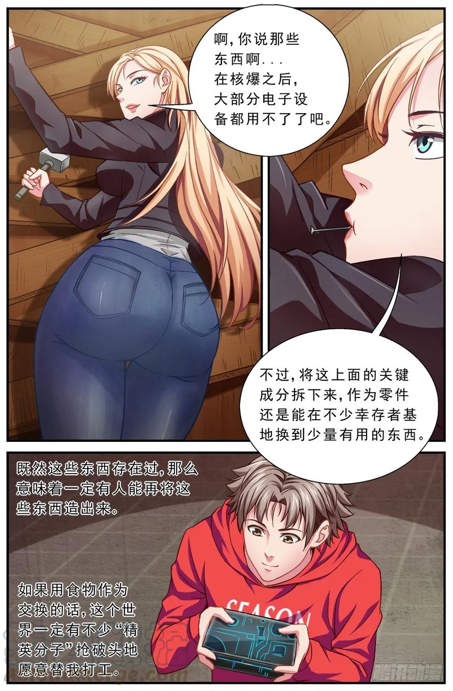 《我在末世有套房》第二章 跃迁手环 下 第5页