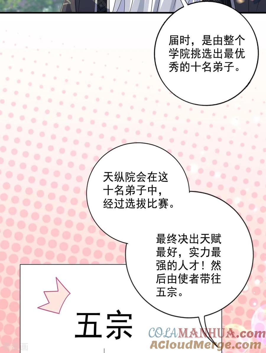 我在异界养男神：神医九小姐 第101话 五宗名额 第27页