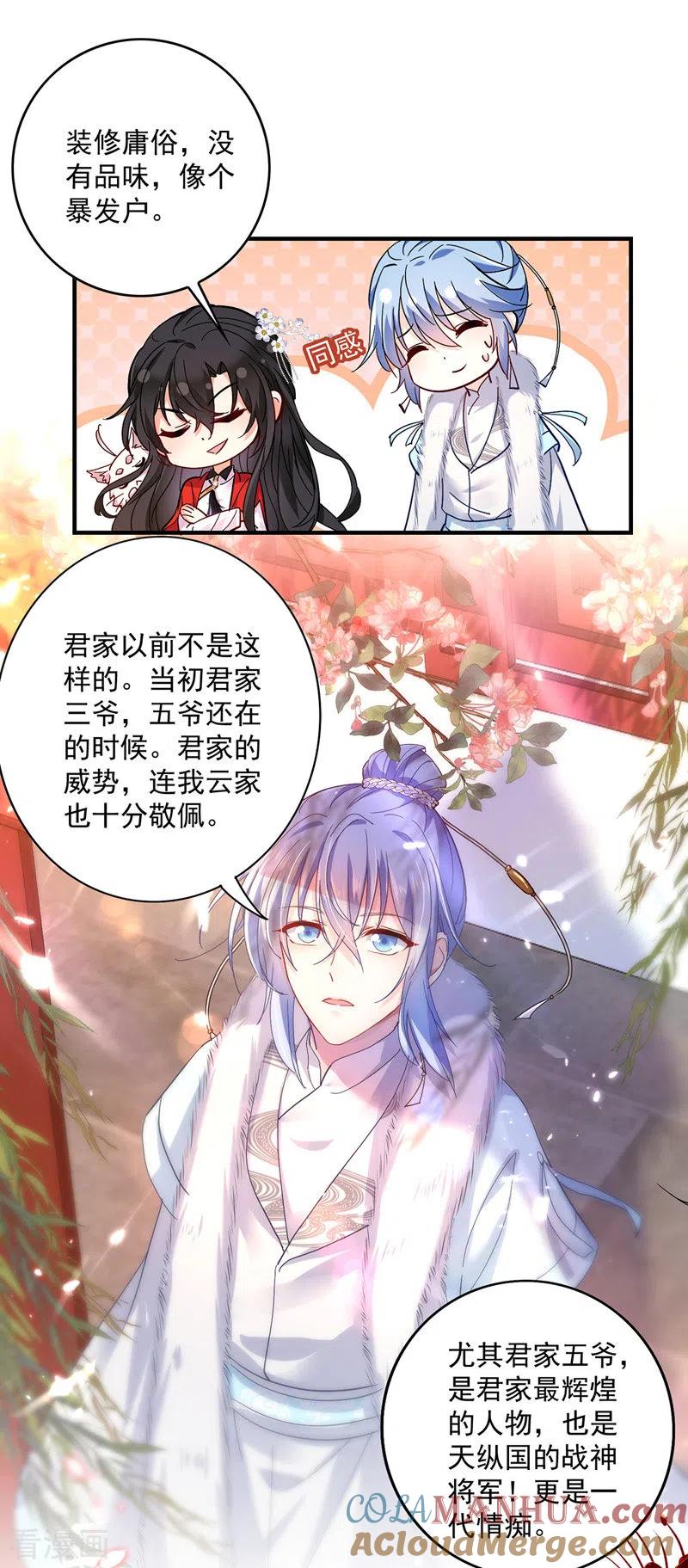 我在异界养男神：神医九小姐 第54话 君家历史 第5页