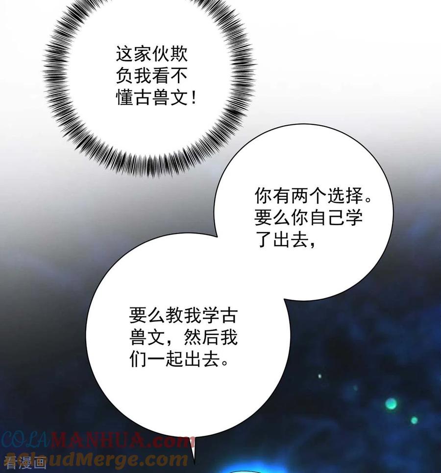 我在异界养男神：神医九小姐 第98话 古兽文 第11页