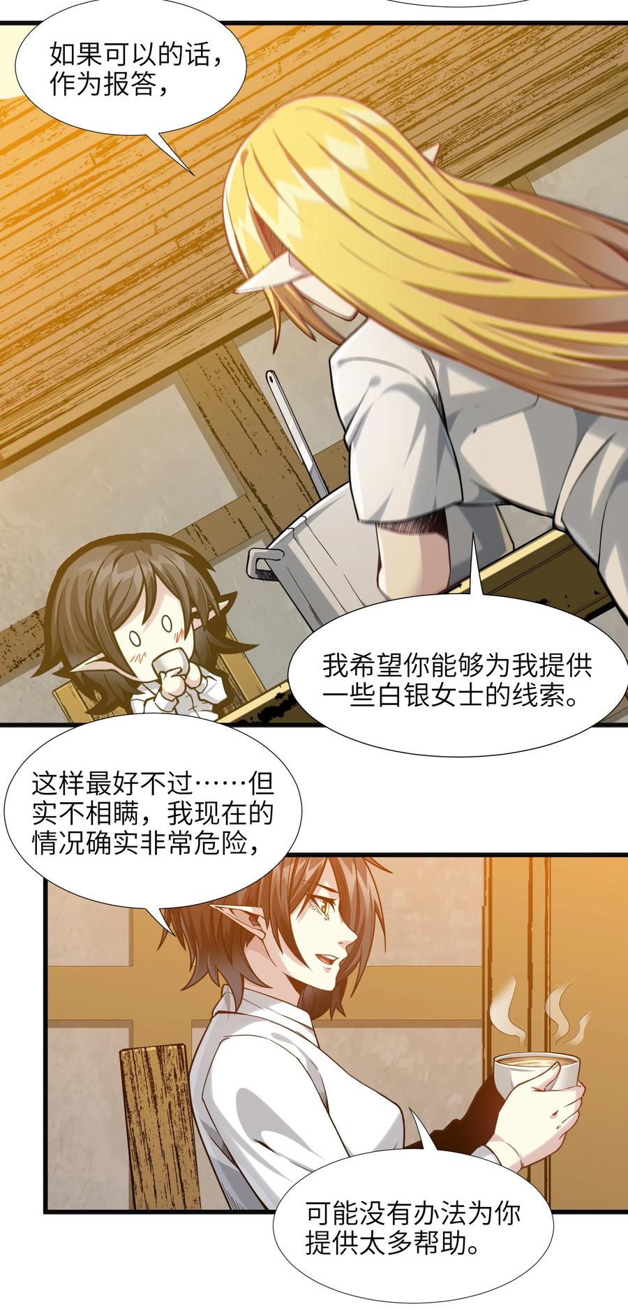 我真不是邪神走狗 019 精灵桃瑞丝 第51页