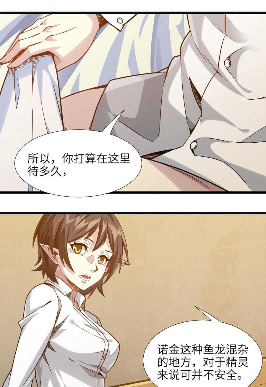 我真不是邪神走狗 019 精灵桃瑞丝 第38页