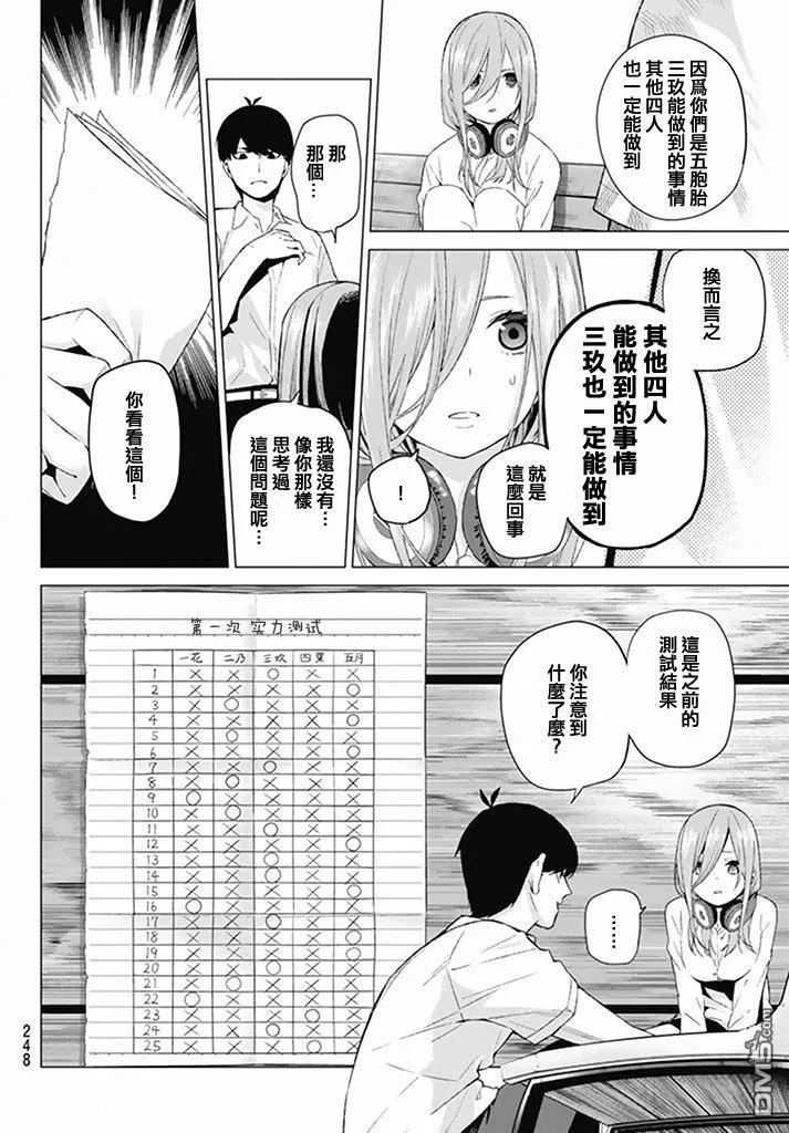 《五等分的花嫁》第4话 合计100分 第20页