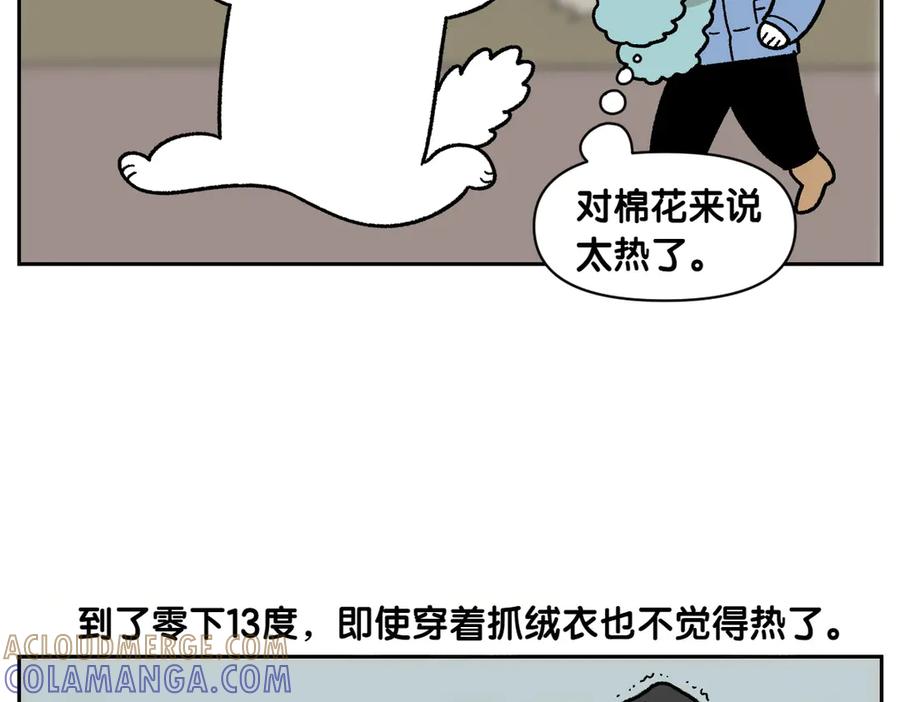 《我的狗子叫棉花》第45话 棉花的冬季散步look 第25页