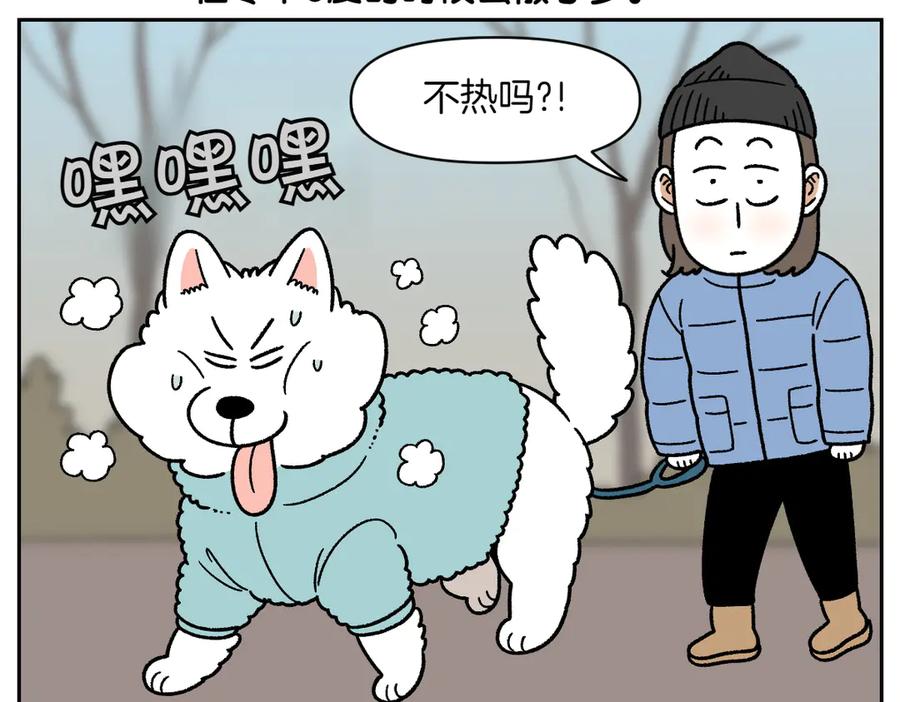 《我的狗子叫棉花》第45话 棉花的冬季散步look 第23页