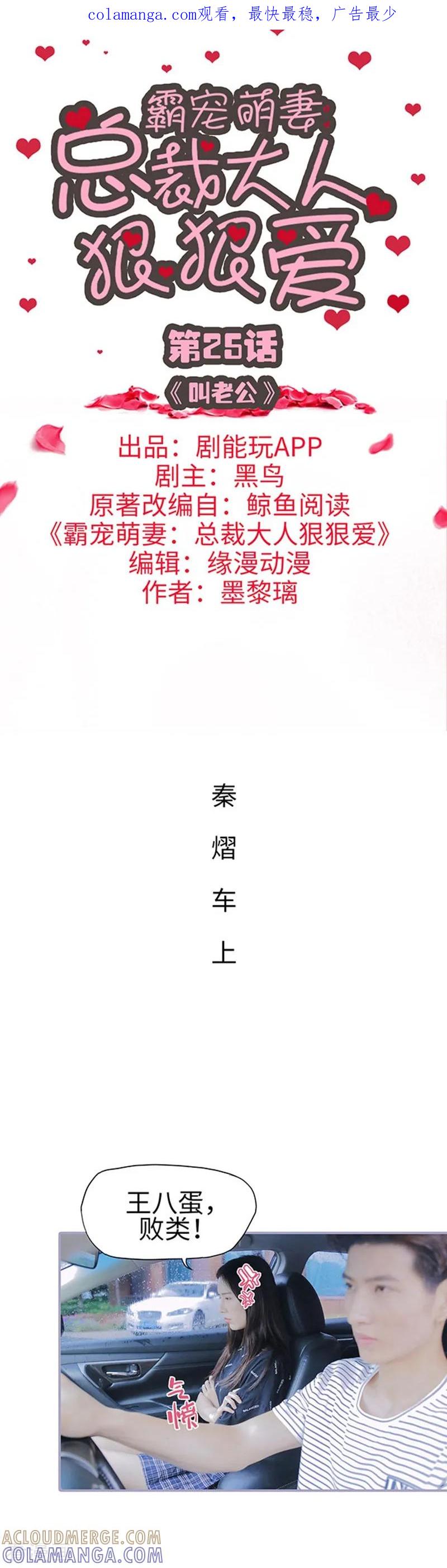 《霸宠萌妻：总裁大人狠狠爱》第25话 第1页