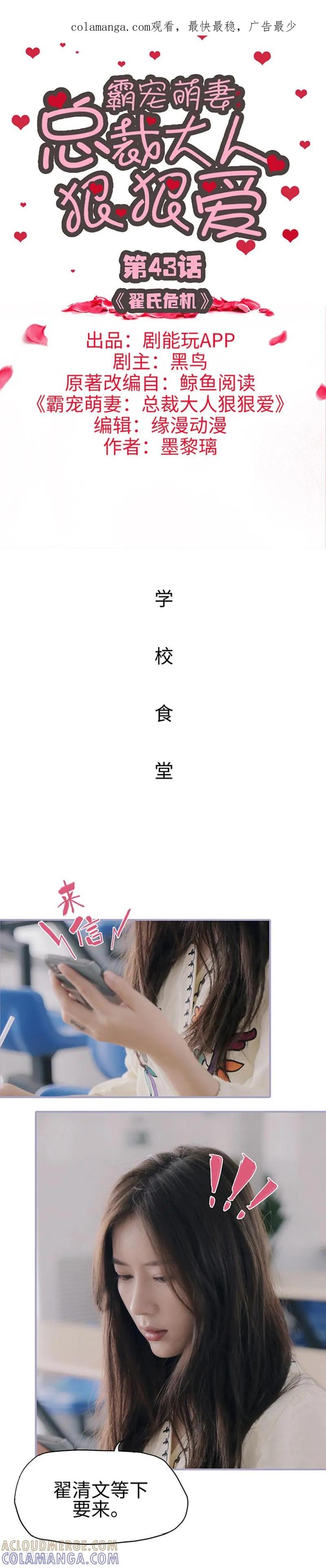 《霸宠萌妻：总裁大人狠狠爱》第43话 第1页