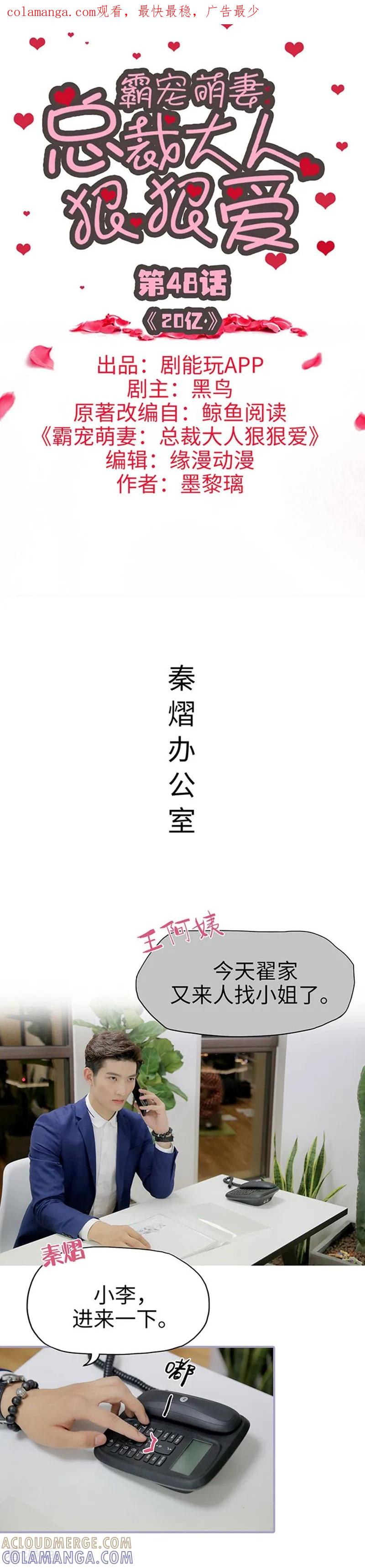 《霸宠萌妻：总裁大人狠狠爱》第48话 第1页