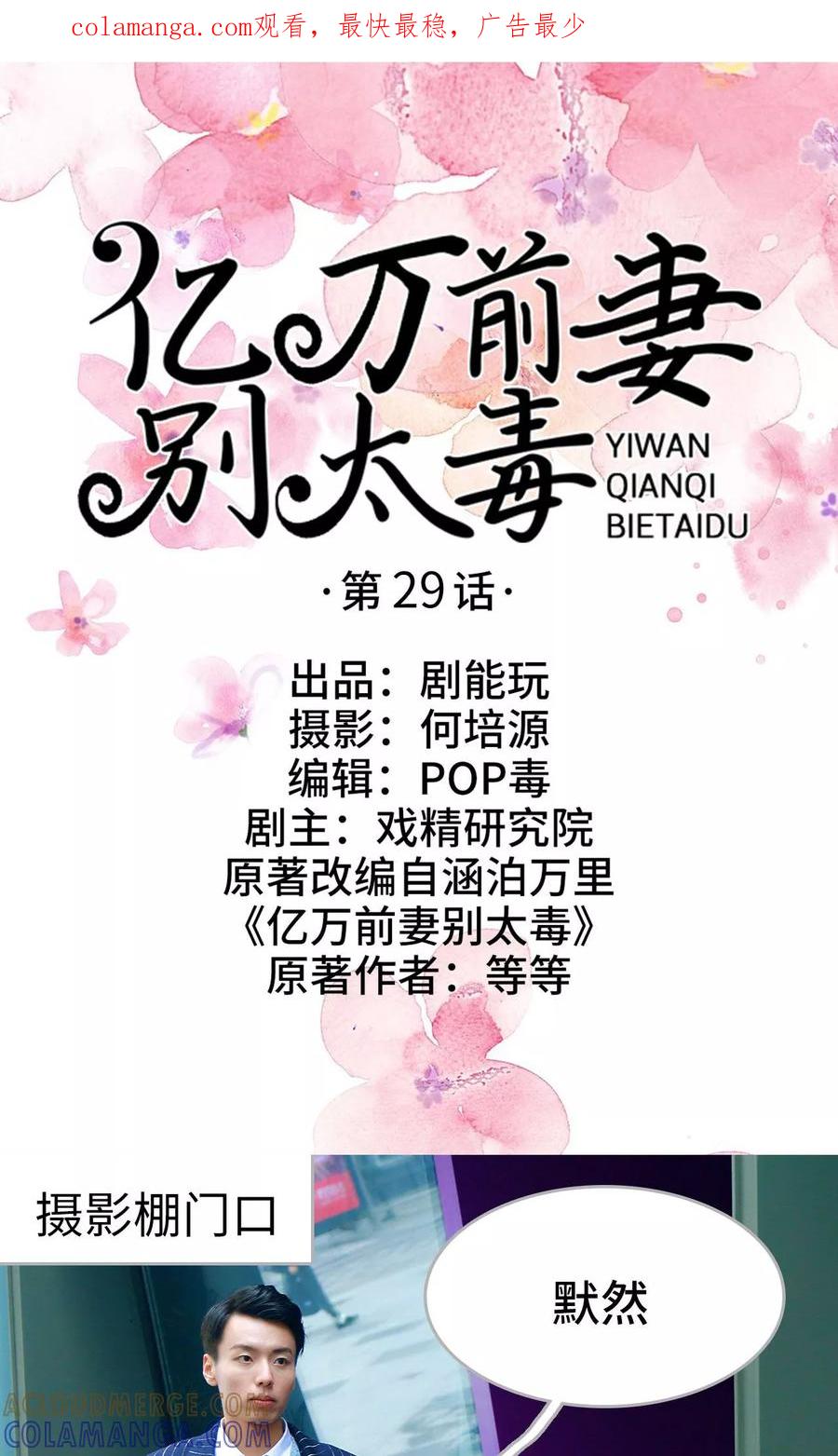 《亿万前妻别太毒》第29话 第1页