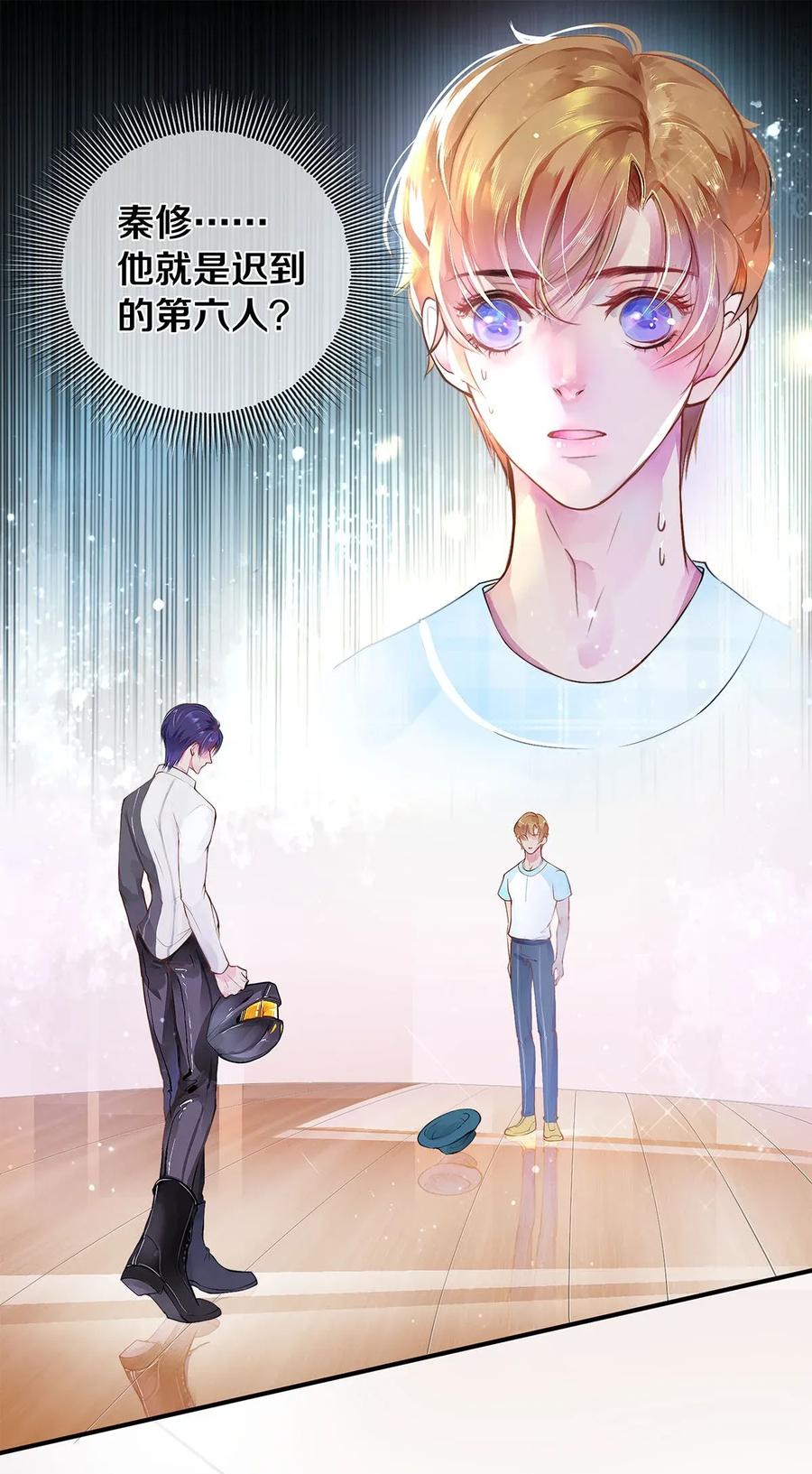 《校花与他的小卷毛》03 迟到的第六人 第3页