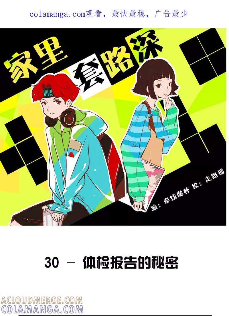 《家里套路深》[第30话] 体检报告的秘密 第1页