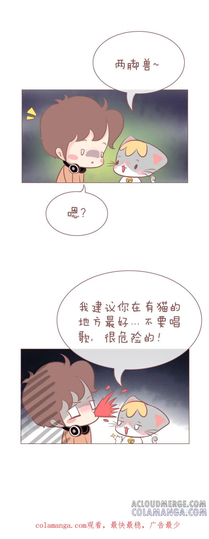 木木子漫画 我建议你在有猫的地方不要唱歌！ 第5页