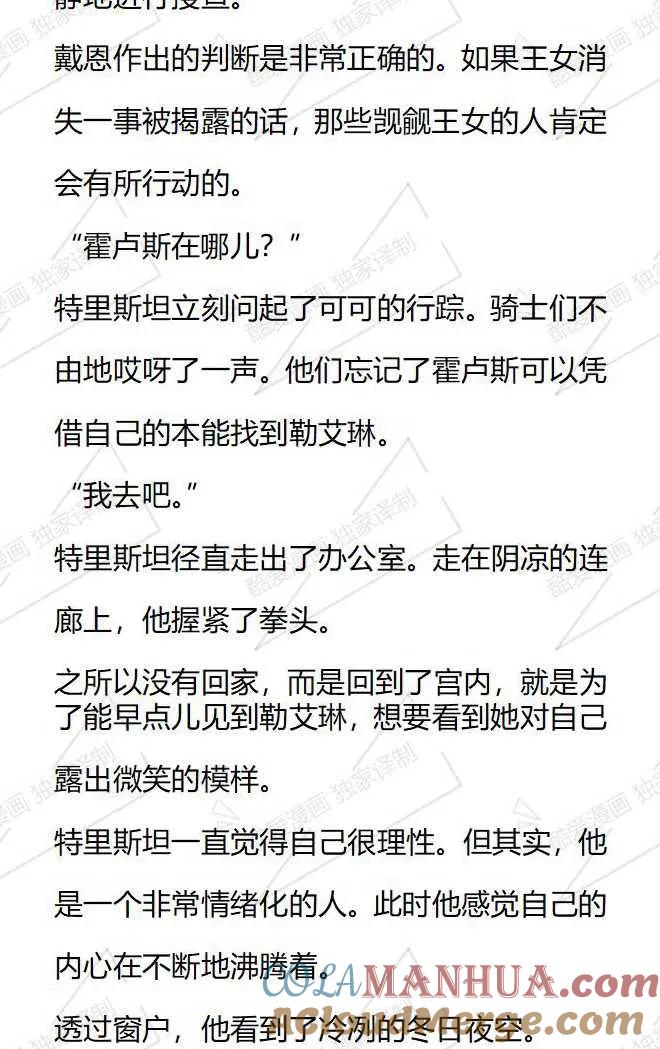 《小说版被遗弃的王女的秘密卧室》第96话 第3页