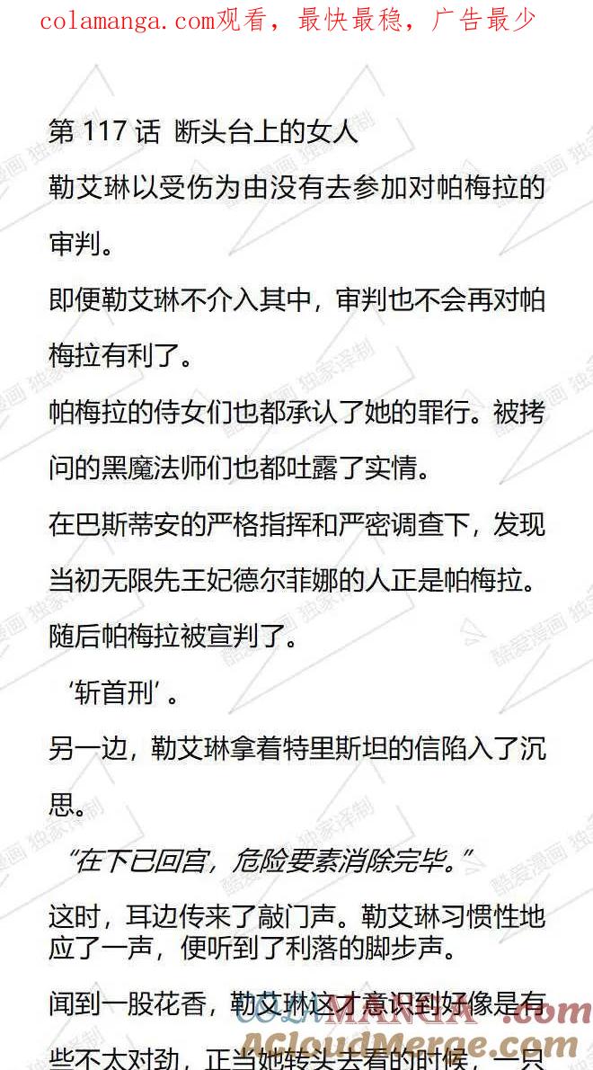 《小说版被遗弃的王女的秘密卧室》第117话 第1页