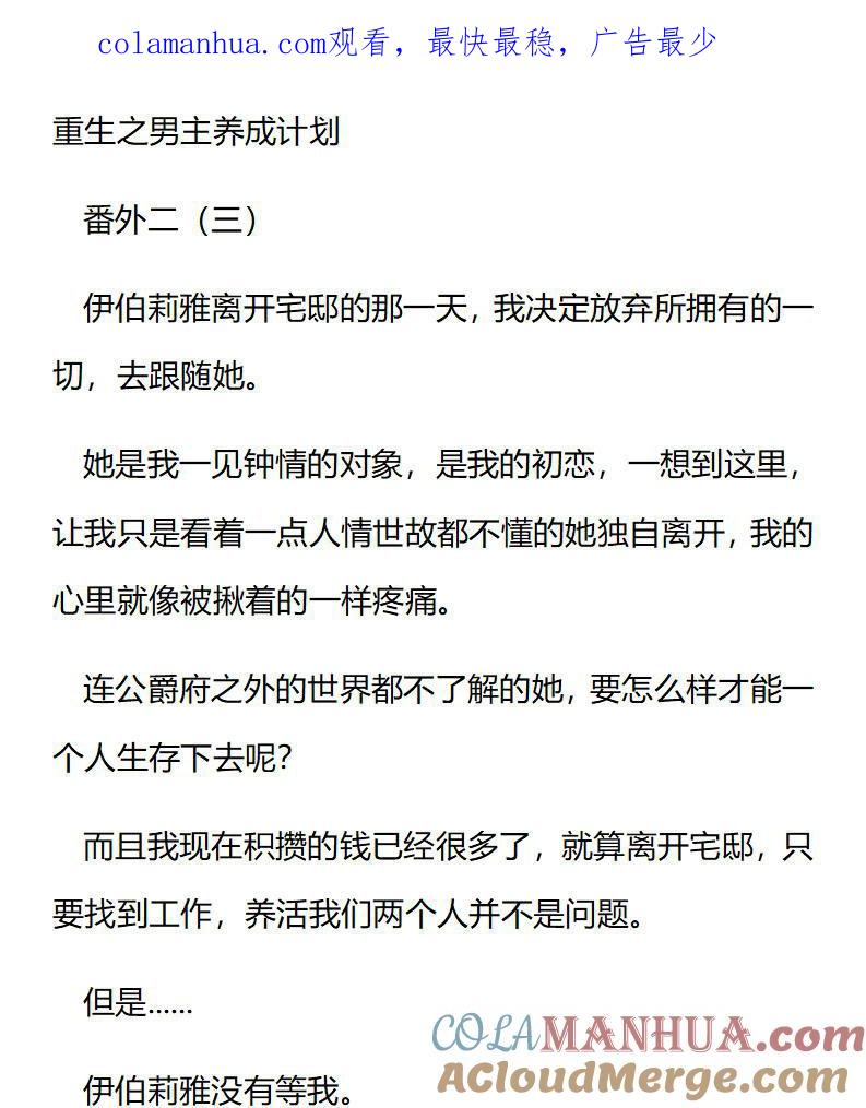 《小说版重生：被指名为公爵的女仆》第184话 番外二（三） 第1页