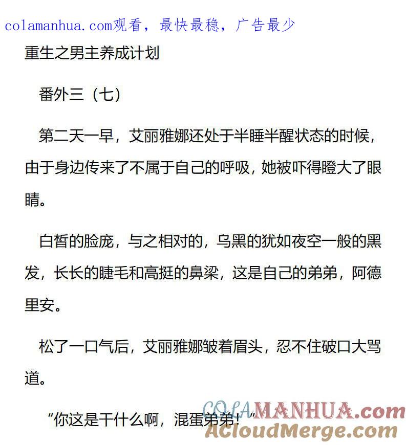 《小说版重生：被指名为公爵的女仆》第191话 番外三（七） 第1页