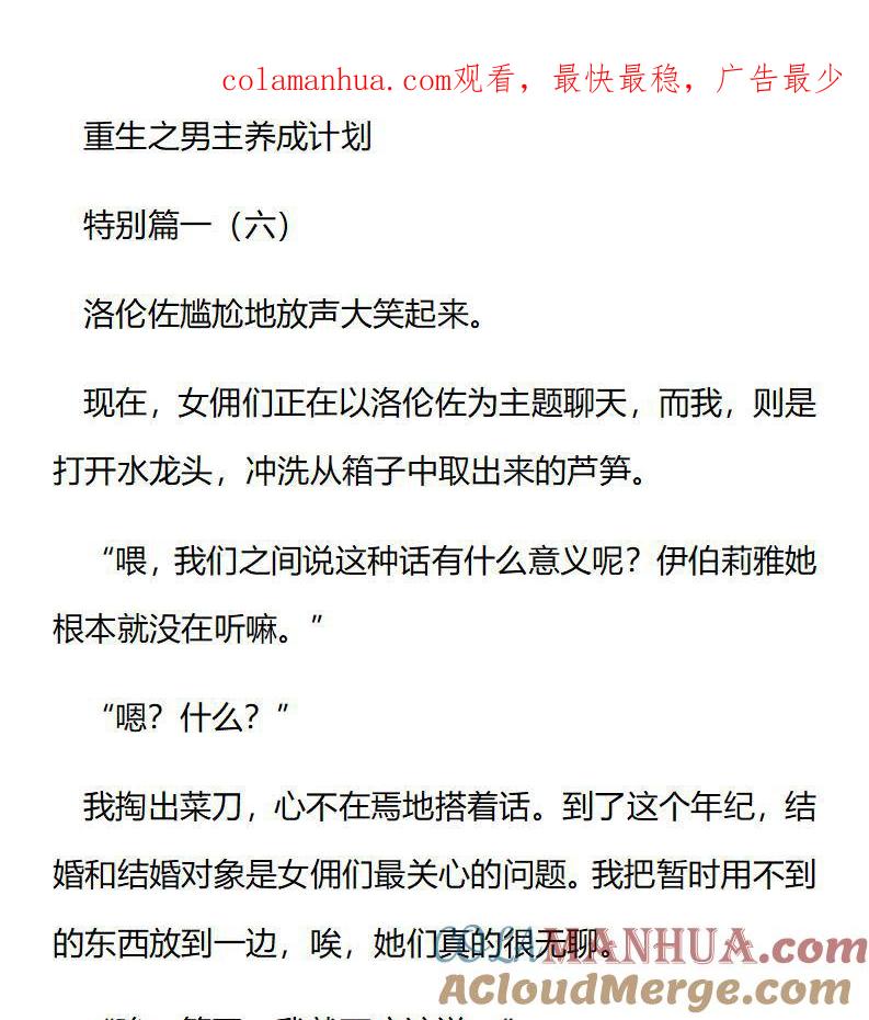 《小说版重生：被指名为公爵的女仆》第198话 特别篇（六） 第1页