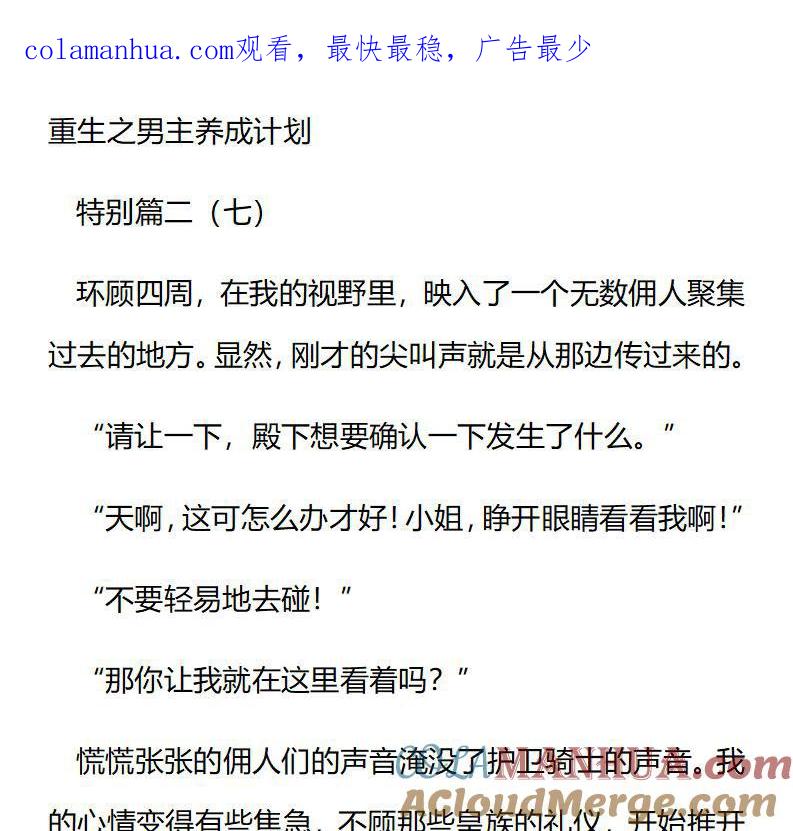 《小说版重生：被指名为公爵的女仆》第210话 特别篇二（七） 第1页