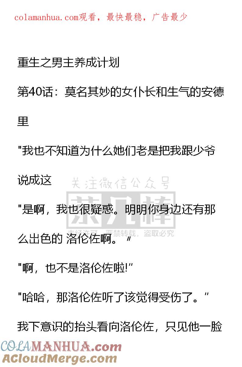 《小说版重生：被指名为公爵的女仆》第40话 第1页