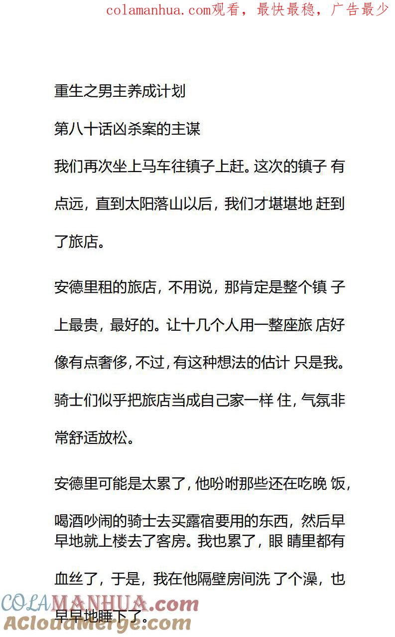 《小说版重生：被指名为公爵的女仆》第80话 凶杀案的主谋 第1页