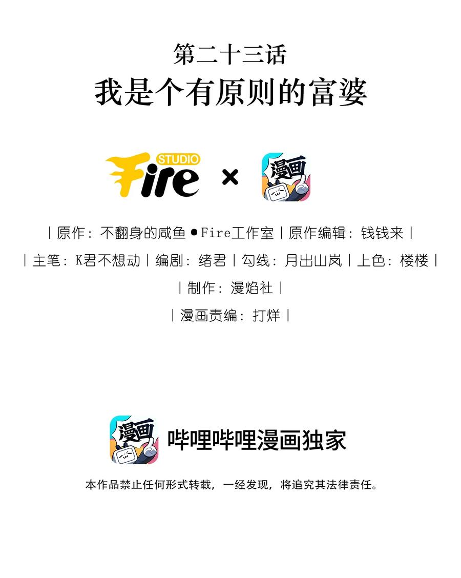 谢邀，人在虐文当后妈 023 我是个有原则的富婆 第2页
