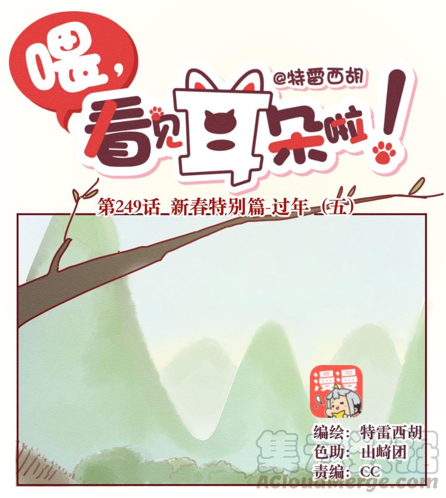 喂，看见耳朵啦 - 249话 错过新春的新春特别篇 过年（五） - 第1张图