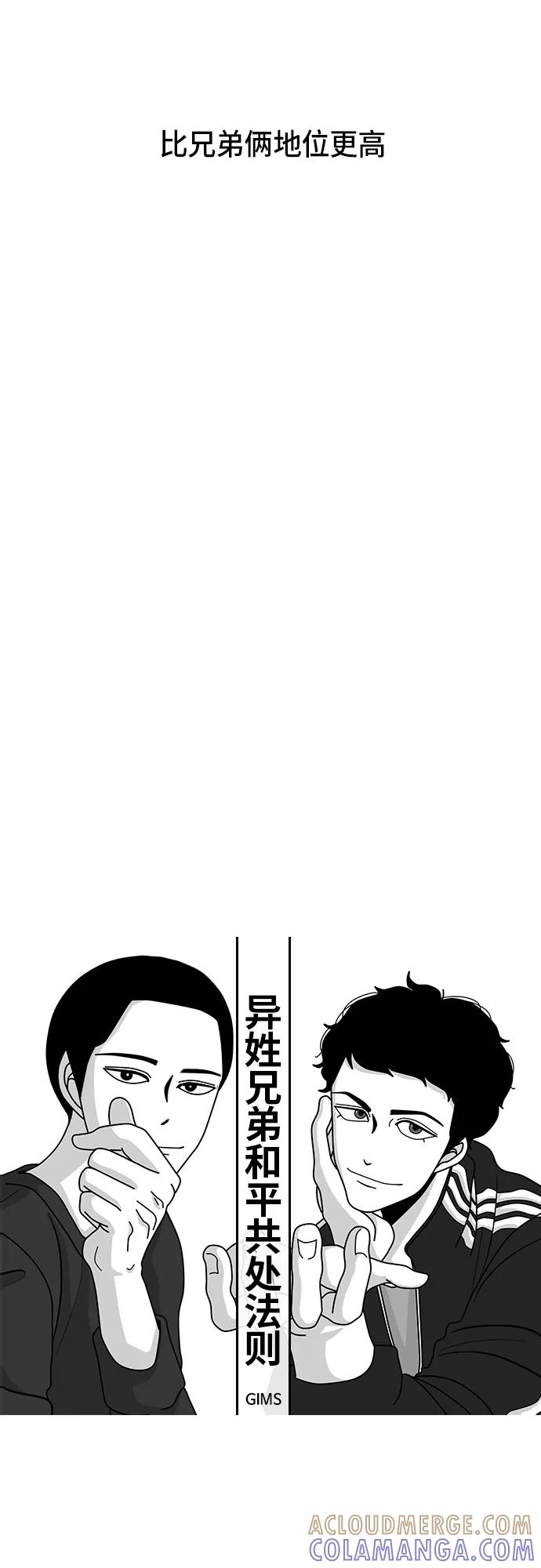 《异姓兄弟和平共处法则》[第35话] 真面目 第5页