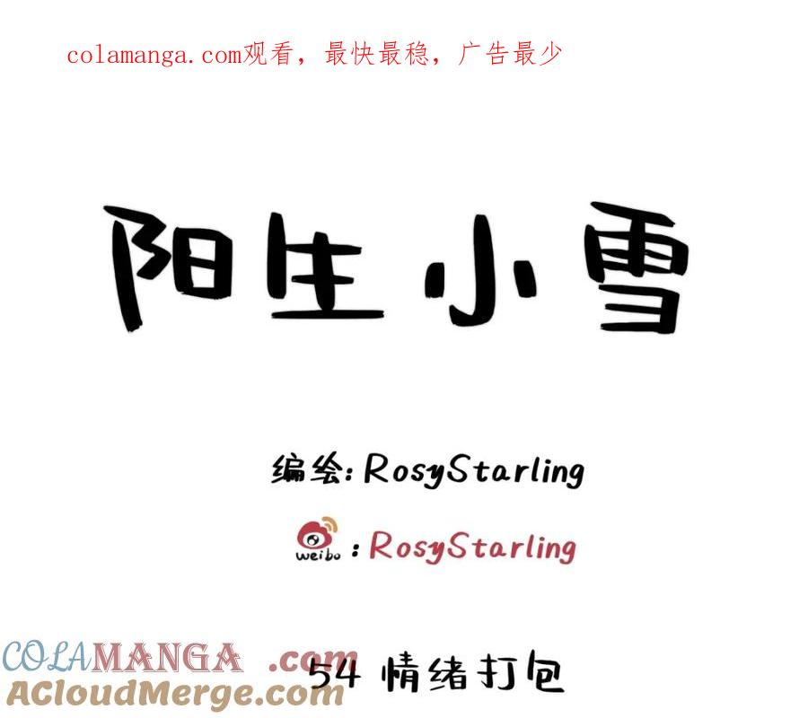 阳生小雪 - 54 情绪打包 - 第1张图