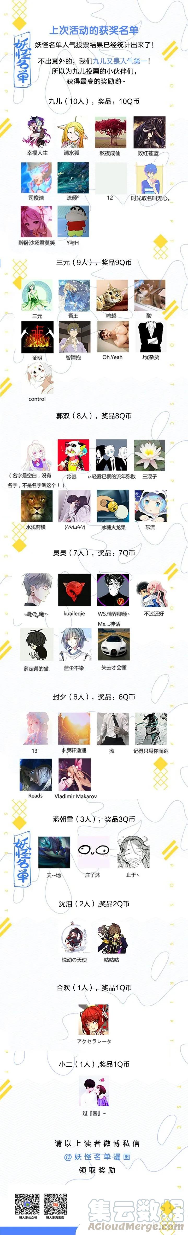 妖怪名单 付费说明 第5页