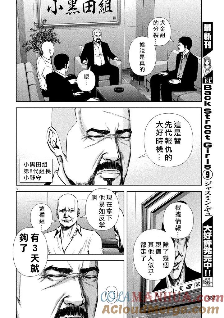 《Back Street Girls后街女孩》第121话 犬金组的潜力 第8页