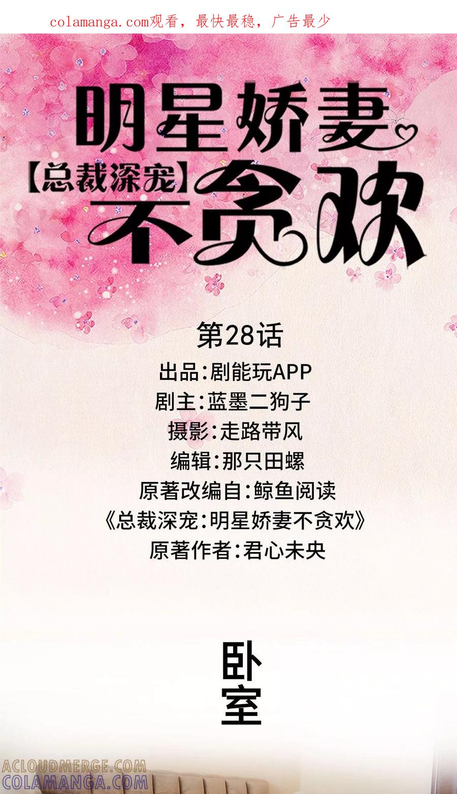 《总裁深宠：明星娇妻不贪欢》第28话 第1页