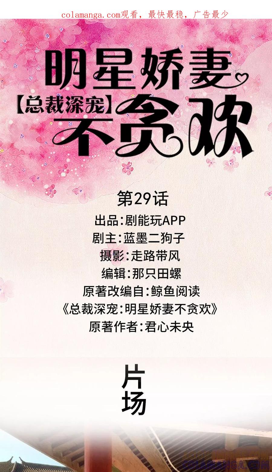 《总裁深宠：明星娇妻不贪欢》第29话 第1页