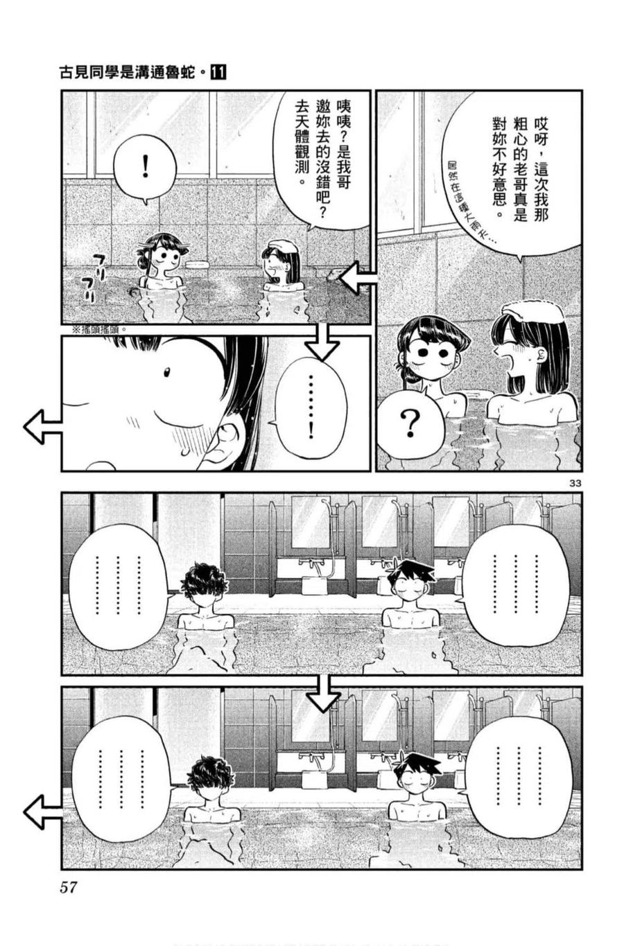 古见同学是沟通鲁蛇。 第11卷 第58页