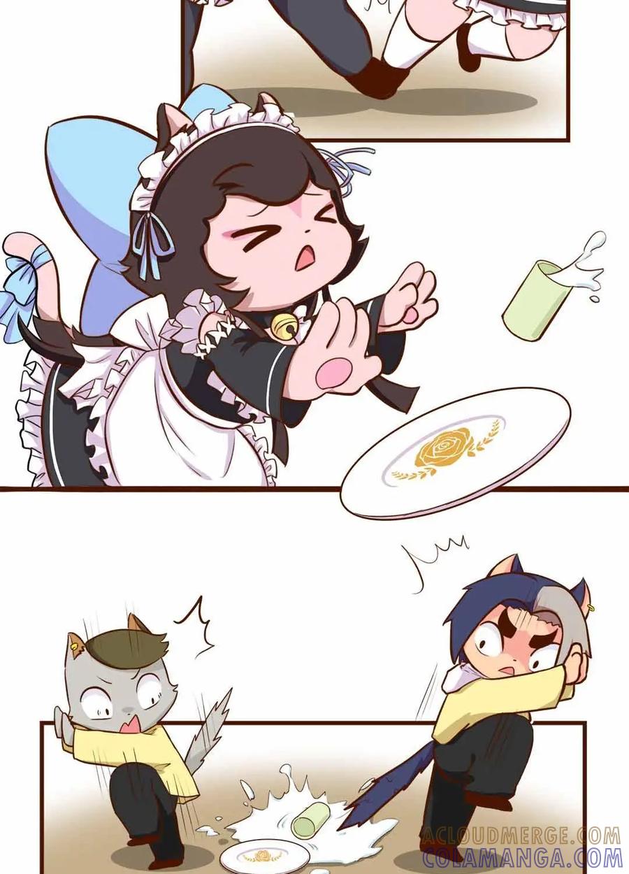 《京剧猫喵日常》第108话：解决！女仆店的不速之客 第5页