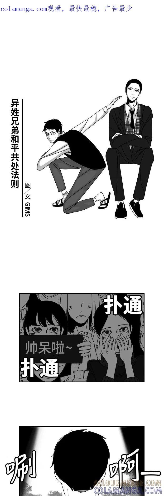 《异姓兄弟和平共处法则》[第4话] 舞台 第1页