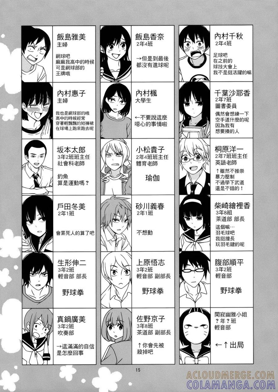 《恋爱四格小剧场》本子+3 第15页