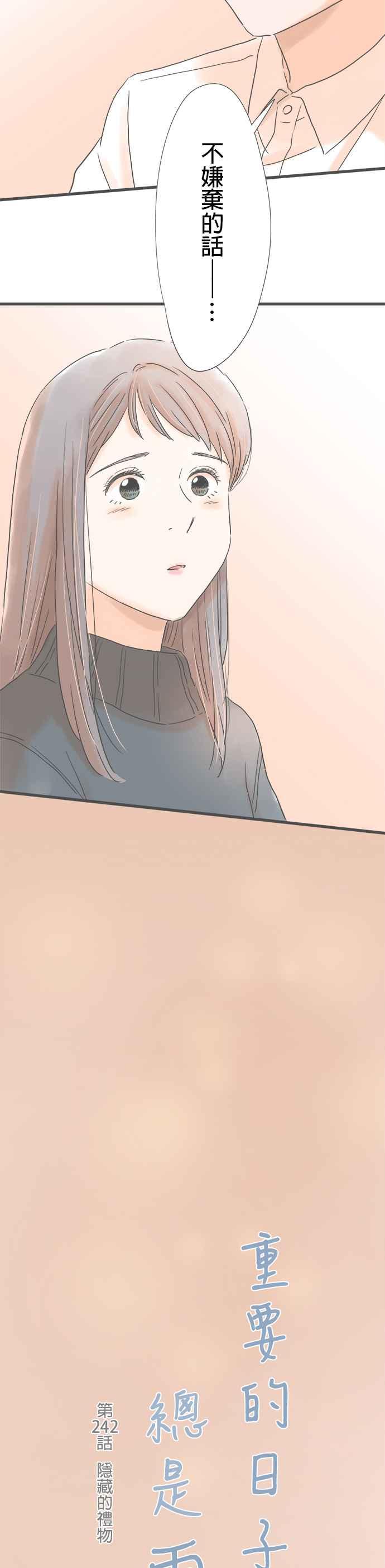 《重要的日子总是雨》第242话 隐藏的礼物 第2页