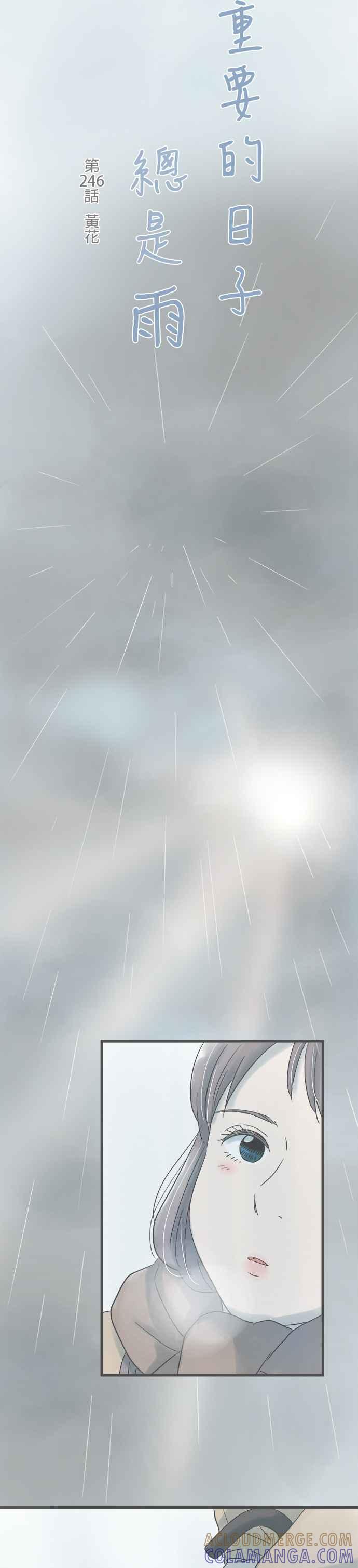 《重要的日子总是雨》第246话 黄花 第3页