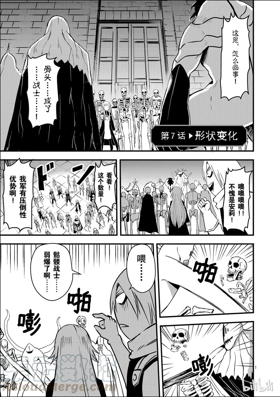 《勇者死了！因为勇者掉进了我这个村民挖的陷阱里。》7 形状变化 第1页