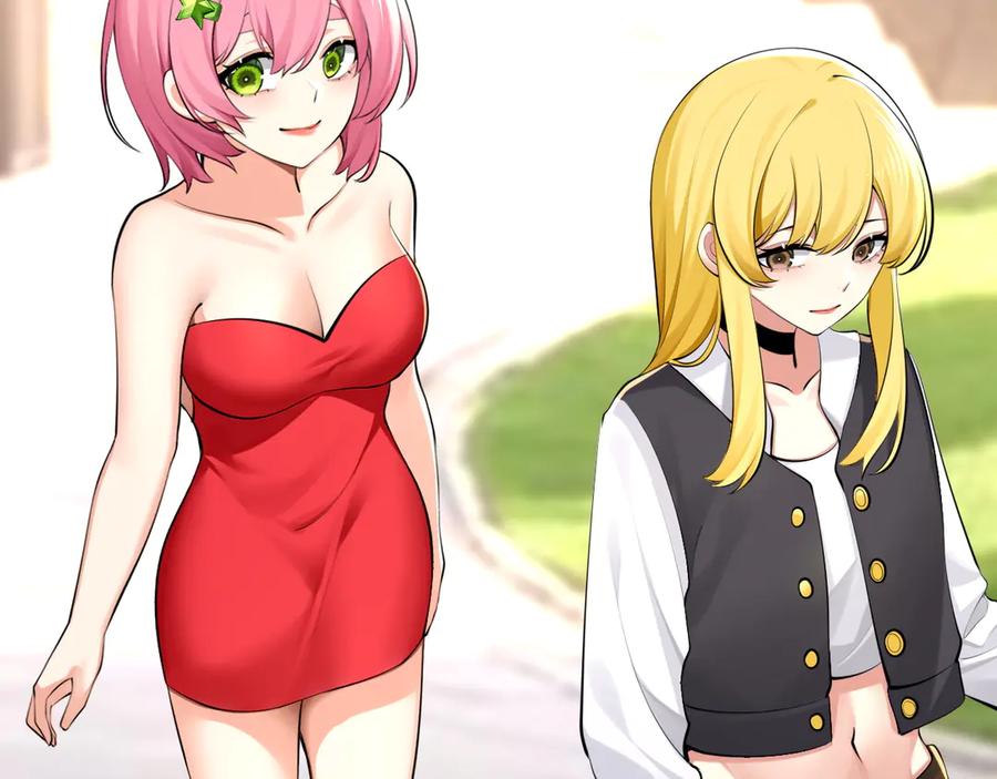 为了妹妹我只好女装上班 - 第5话 前辈你不热吗 - 第100张图