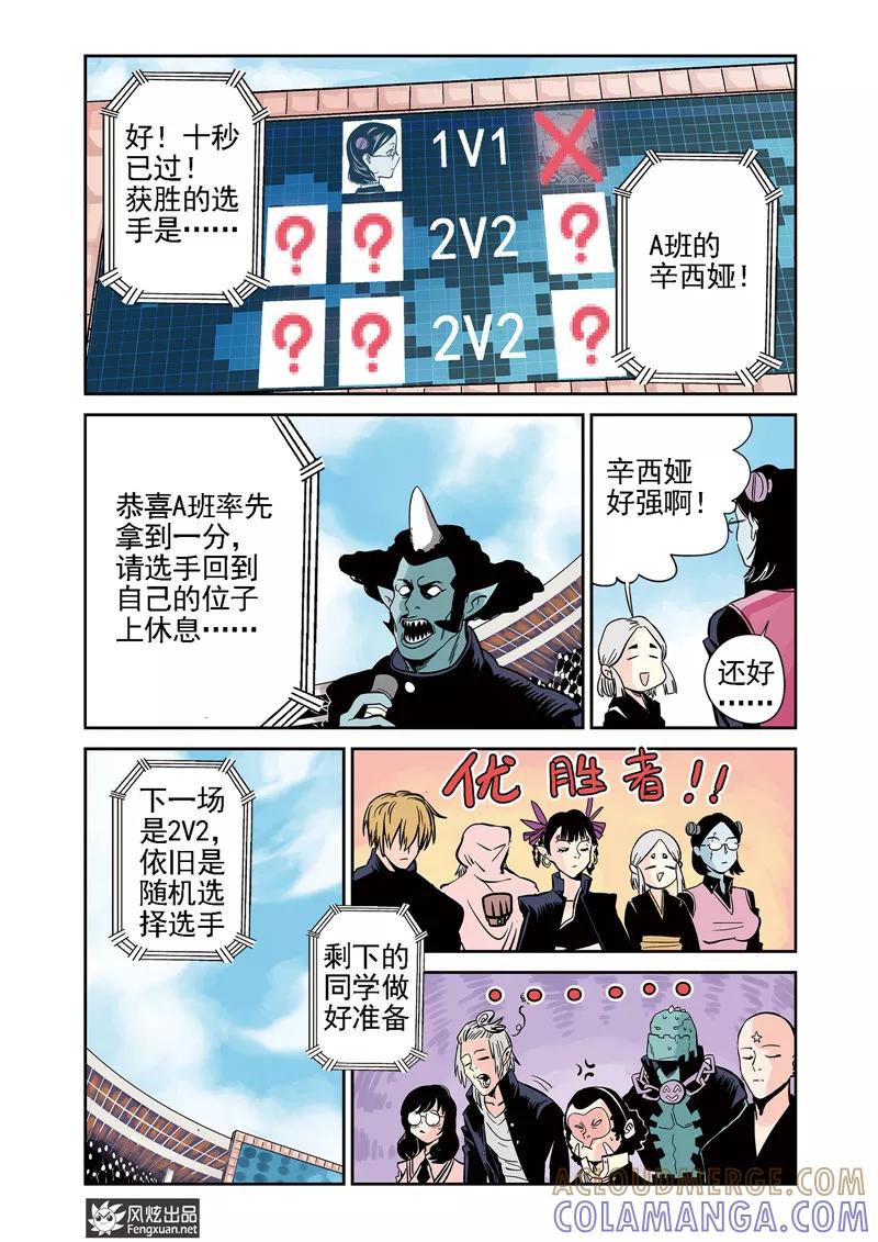 《怪物学院》第7话1 一击&鬣 第10页