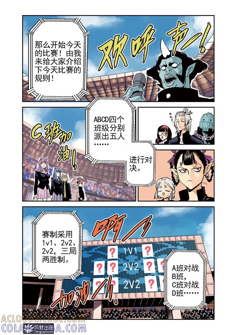 《怪物学院》第7话1 一击&鬣 第2页