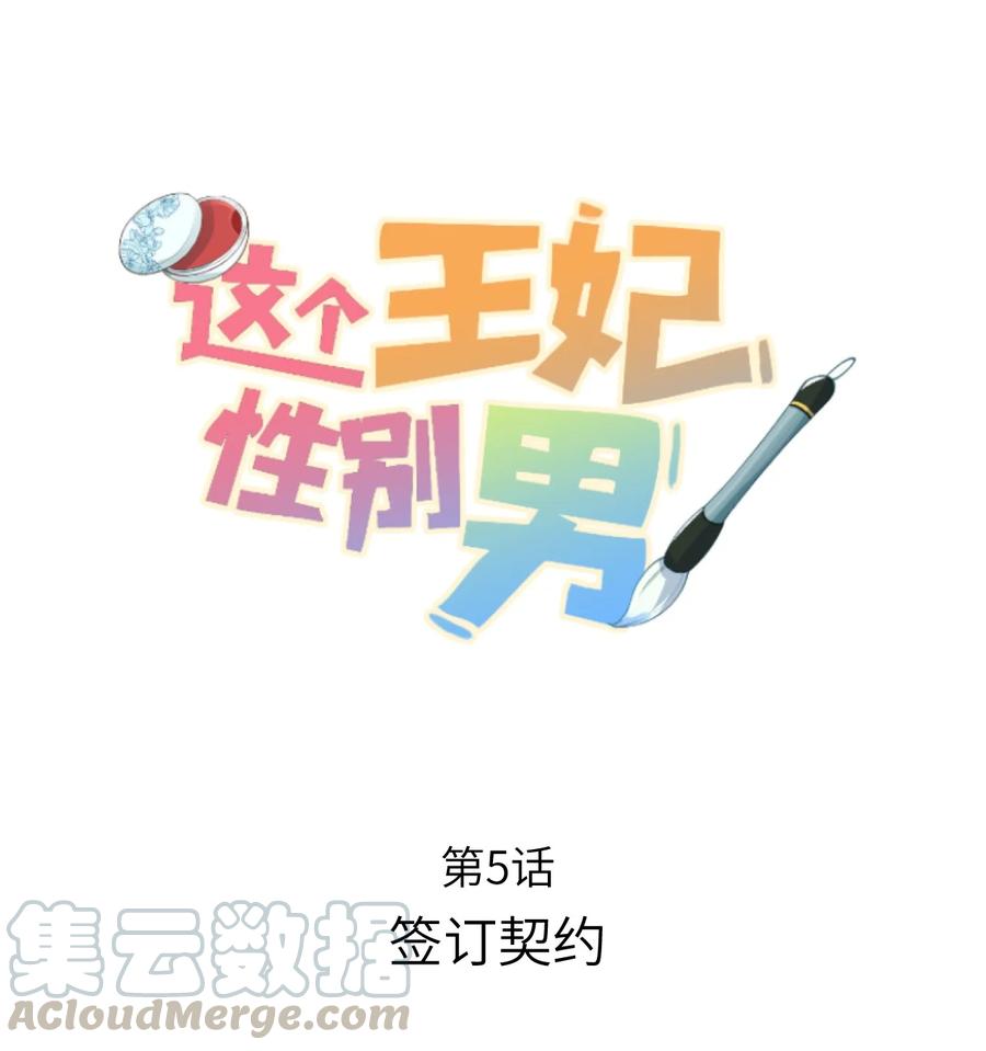 《这个王妃性别男》005 签订契约 第1页