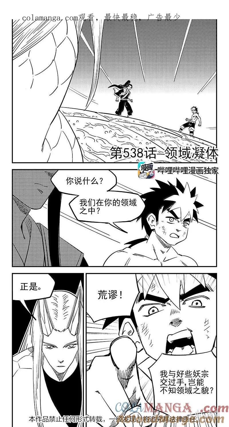 虎x鹤 妖师录 538 领域凝体 第1页