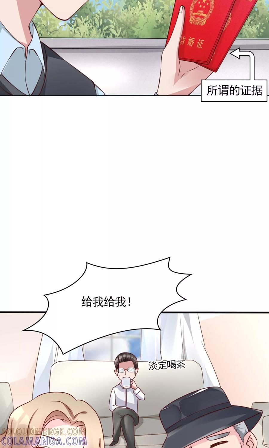 《制霸娱乐圈：高冷总裁宠翻天》第8话 结婚证需供香案上 第11页