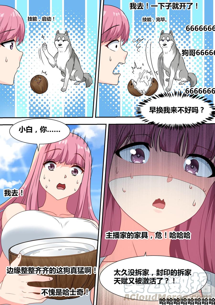 《直播：女神家的哈士奇天秀》17-开始荒野生存！ 第17页