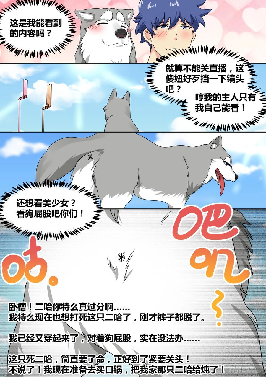 《直播：女神家的哈士奇天秀》19-美少女荒野泳衣派对！ 第14页