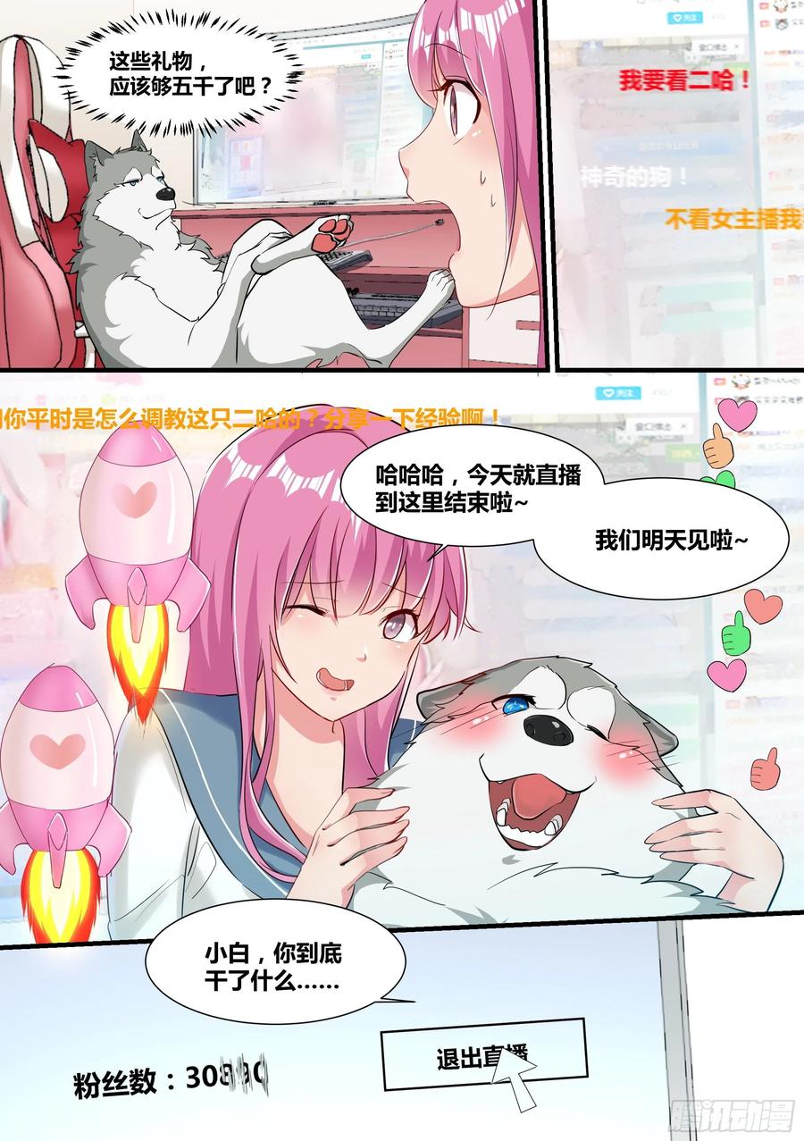 《直播：女神家的哈士奇天秀》2-“狗皇”诞生了！ 第8页